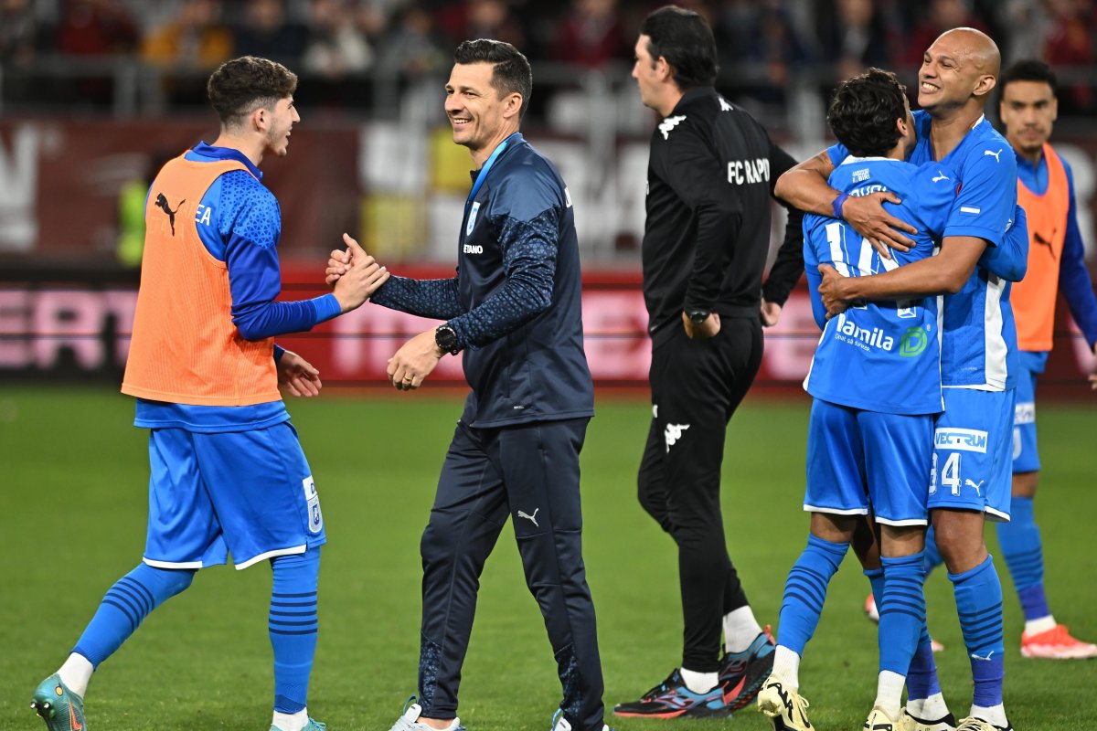 Gâlcă a preluat-o pe Universitatea pe parcursul play-off-ului