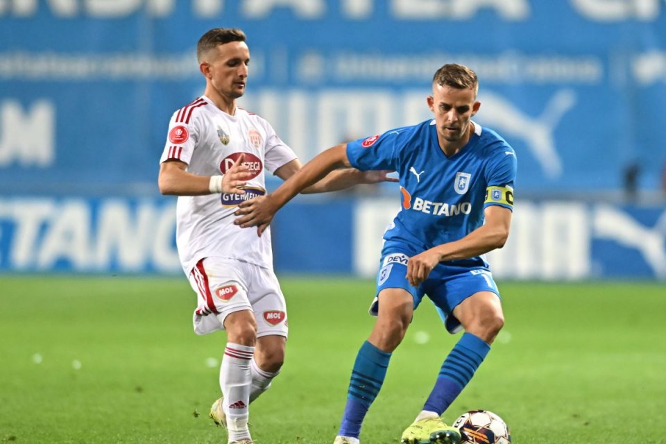 Marius Ștefănescu a debutat în prima ligă a României în anul 2019