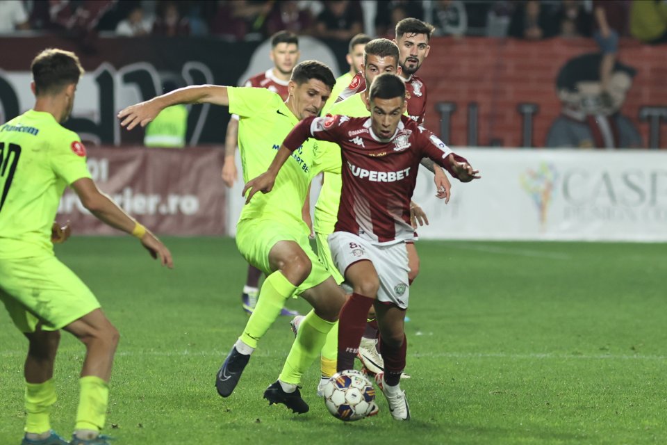 Rapid București a terminat play-off-ul pe locul 6