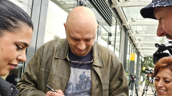 Iulian Filipescu a venit la antrenamentul Generației de Aur