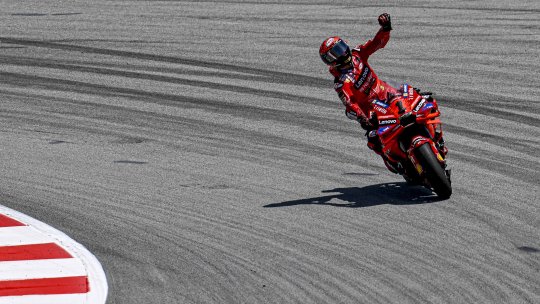 I-a suflat victoria reprezentantului gazdelor. Campionul mondial en-titre, Francesco Bagnaia, s-a impus în Marele Premiu al Cataluniei