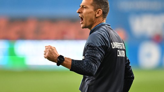 Gâlcă, mulțumiri speciale pentru omul care a trimis Universitatea Craiova în Conference League: "Fabulos"