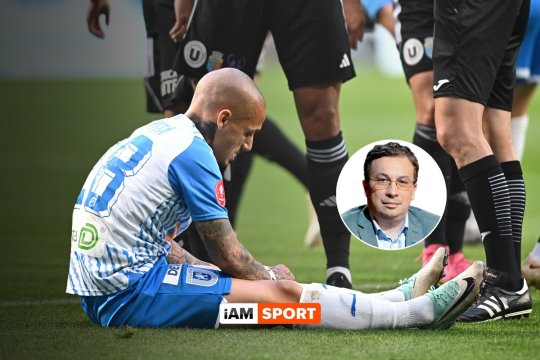 Podelele și cerul Craiovei. Marius Mitran, verdict clar: "Clujenii au fost mai buni"