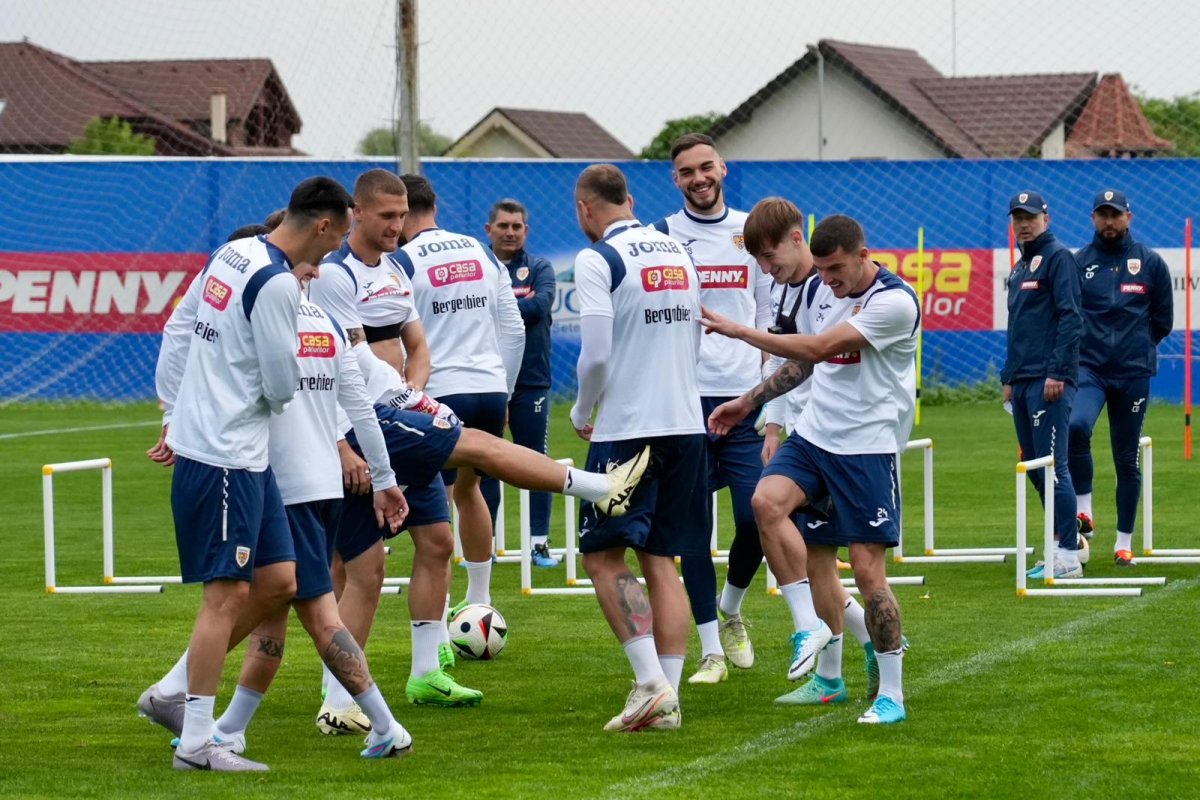 Antrenament România în pregătirea EURO 2024