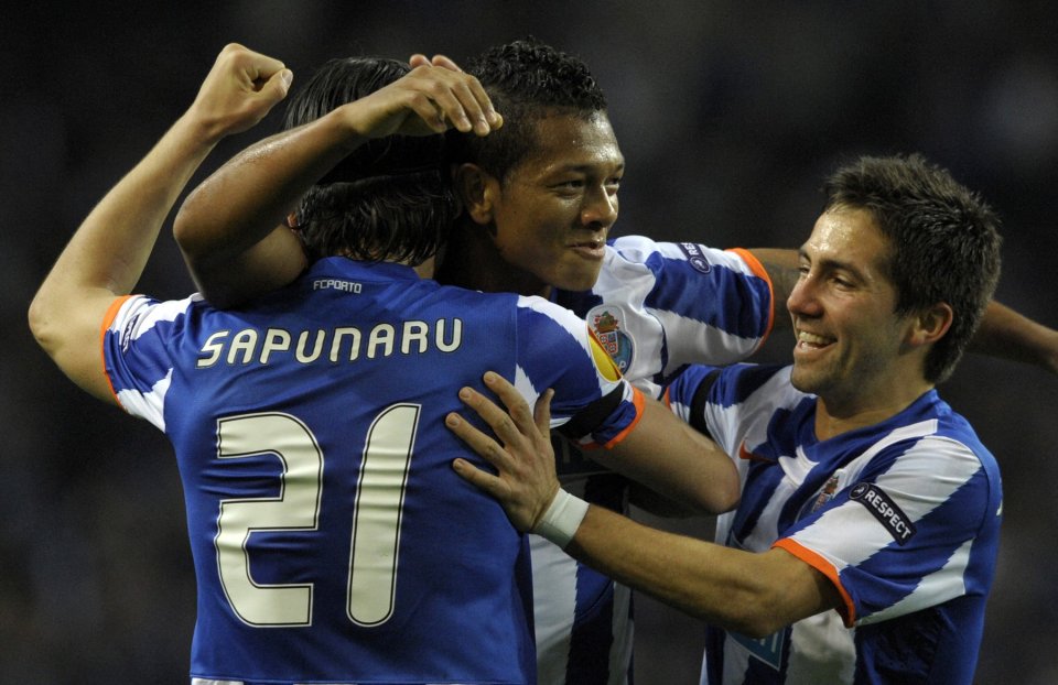 Guarin și Săpunaru au fost colegi la Porto în perioada 2008-2012