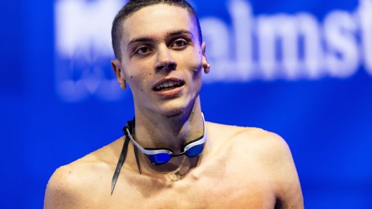 Cum a reacționat David Popovici când a aflat că recordul mondial i-a fost doborât: ”Eram în oraș cu prietena mea”