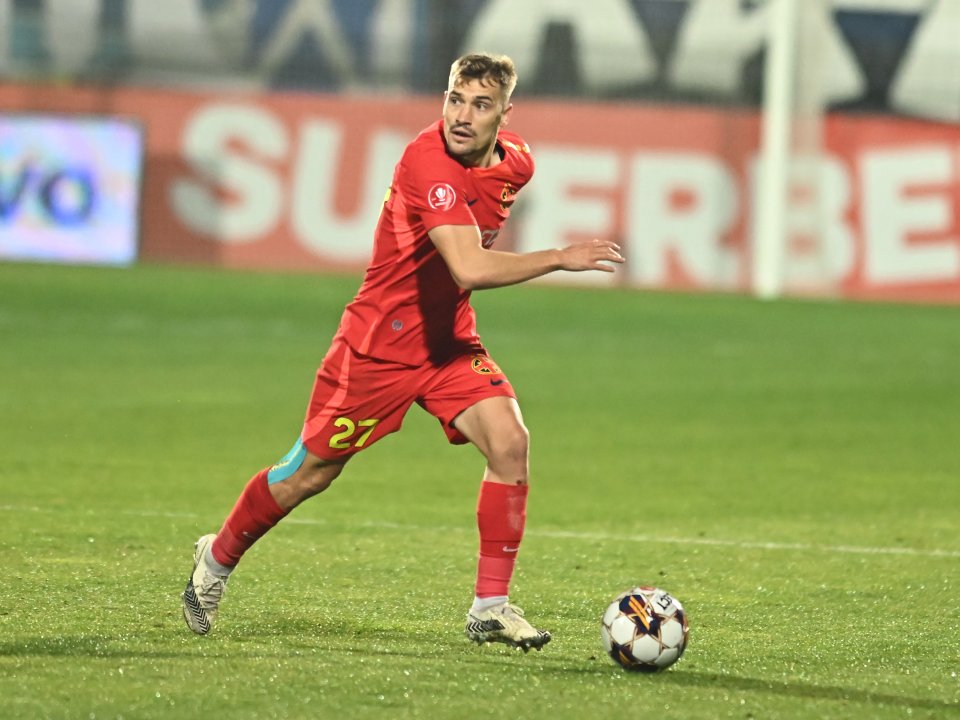 Darius Olaru joacă la FCSB din 2020