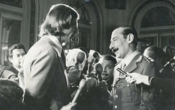 Menotti și dictatorul Videla