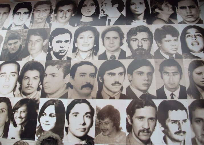 Portretele unora dintre victimele regimului Videla