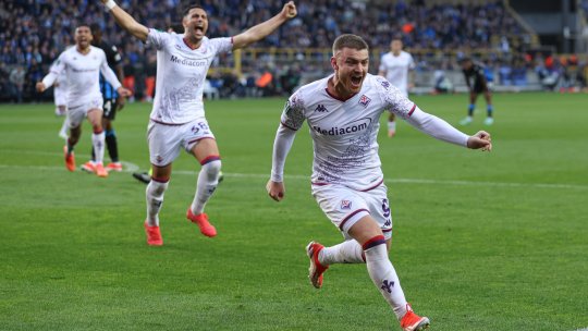 Fiorentina o elimină pe FC Bruges și se califică în finala Conference League