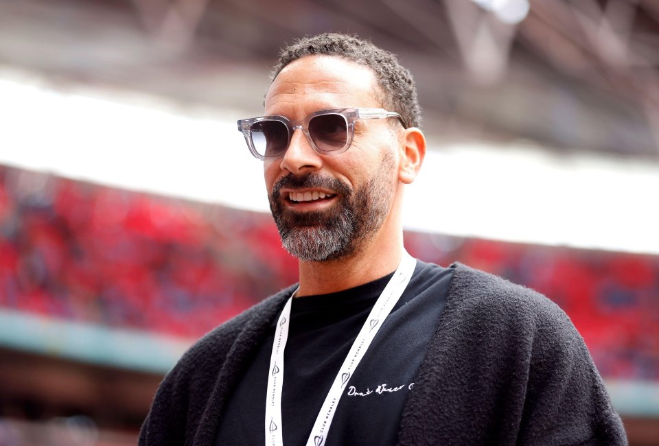 Rio Ferdinand este în prezent analist la TNT Sport