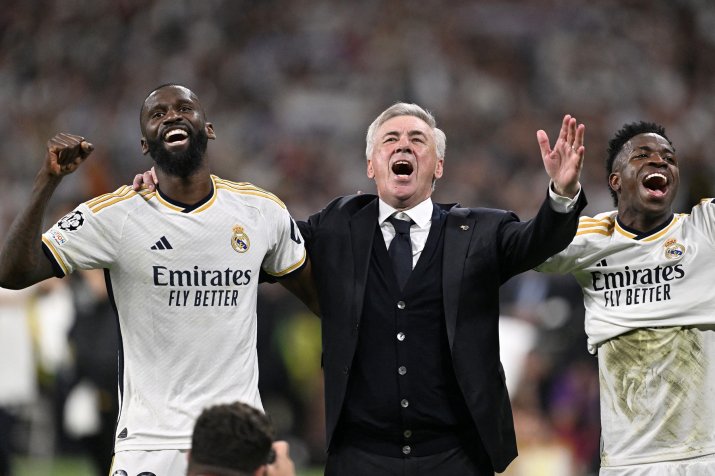 Carlo Ancelotti a sărăbtorit alături de jucătorii lui