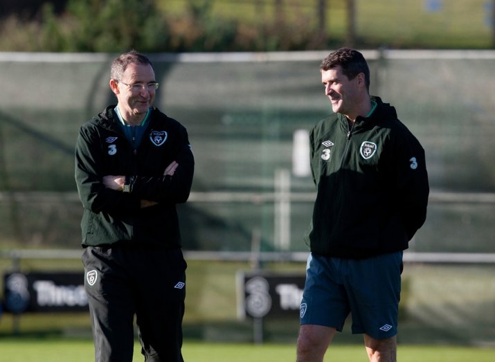 Legendarul Roy Keane a fost secundul lui O'Neill în mai multe rânduri