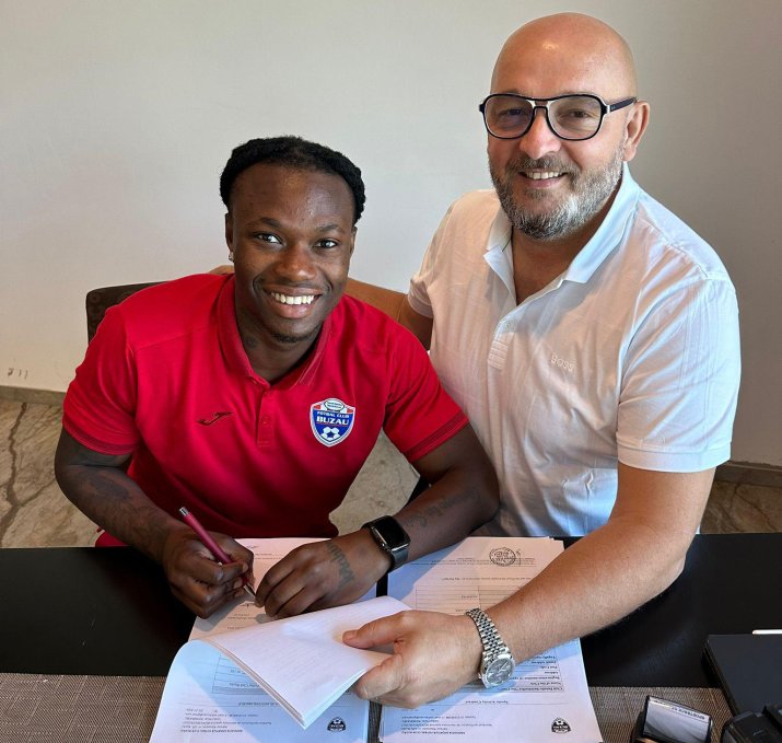 Mouhamadou Keita (24 de ani) a parafat cu nou-promovata din Buzău un acord pe două sezoane