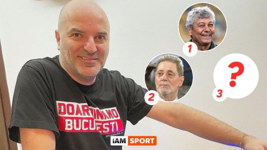"Mircea Lucescu, Cornel Dinu și el". Dan Capatos a numit favoriții lui din istoria lui Dinamo