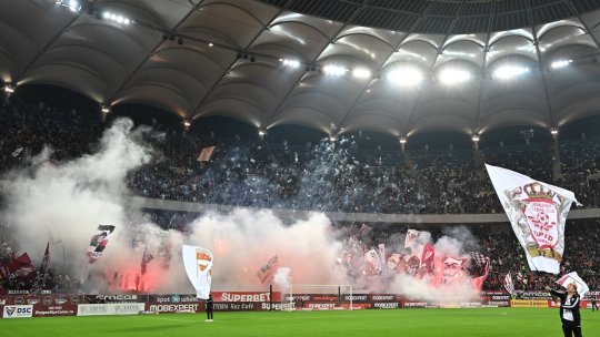 Replica bizară a lui Viorel Moldovan după ce a fost chestionat despre posibilitatea de a îi ajuta pe fanii Rapidului să introducă torțe pe stadion