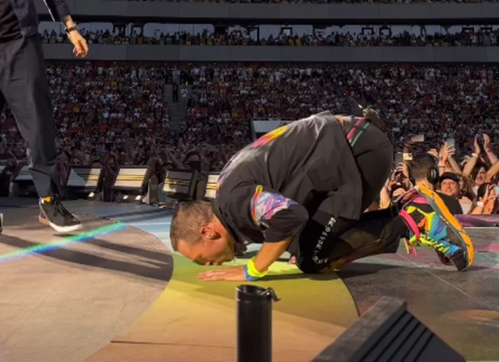 Coldplay a produs un spectacol de zile mari la concertul din București