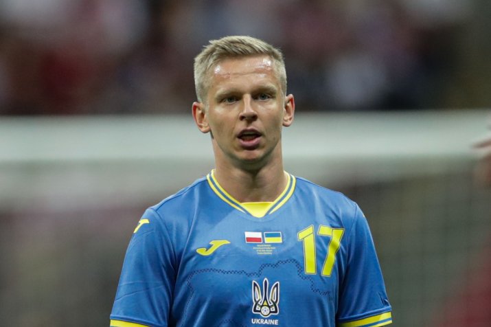 Primul gol al lui Zinchenko la naționala Ucrainei a fost reușit împotriva României, în amicalul din 2016