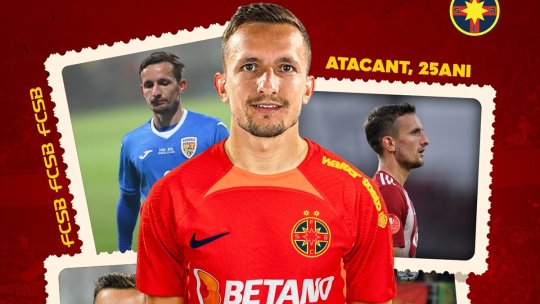 OFICIAL | Marius Ștefănescu a fost prezentat de FCSB
