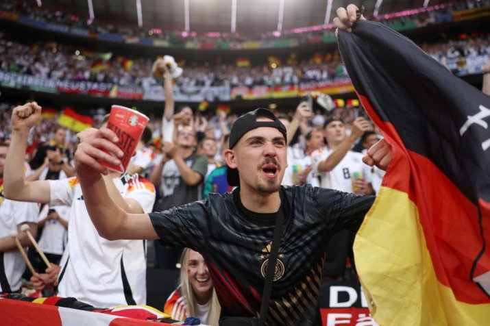 Fan al Germaniei, prezent la meciul de debut de la EURO 2024