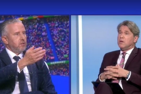 Primul "conflict" în studioul PRO TV. Răducioiu, pus la punct de Reghecampf