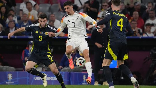 AUDIENȚE RECORD! Peste 2.000.000 de români s-au uitat la meciul Germania - Scoția pe Pro TV