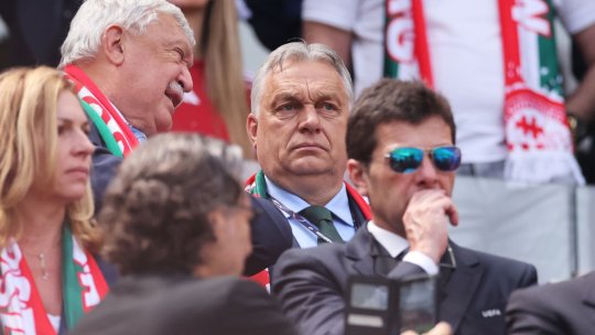 Mesaj cu ”dedicație” pentru Viktor Orban, de la fanii elvețieni. Pemierul maghiar a fost prezent la debutul Ungariei la Euro