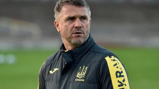 Ce a declarat selecționerul Ucrainei înaintea meciului cu România: ”Are jucători de top”