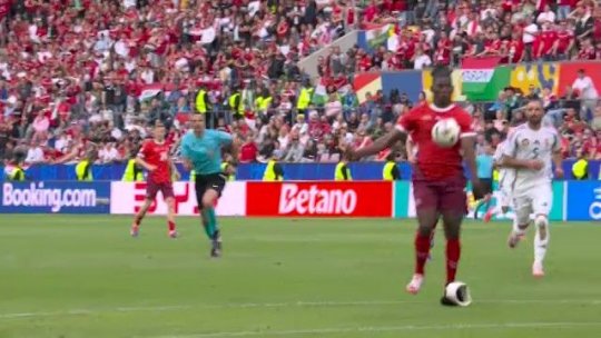 Ce i-a căzut lui Embolo pe teren? A venit răspunsul după faza controversată din Ungaria - Elveția