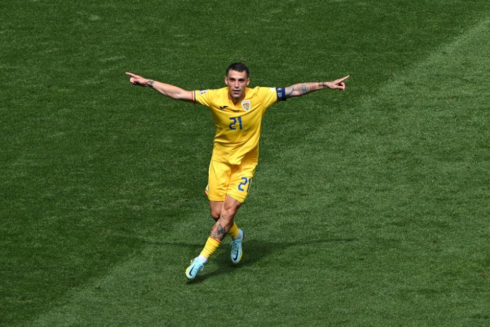 Nicolae Stanciu a înscris un gol superb contra Ucrainei