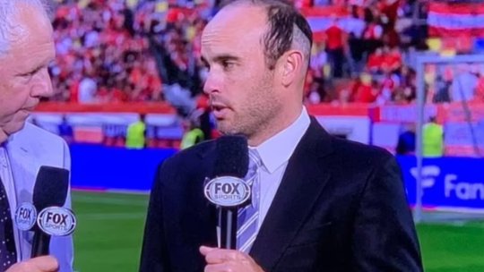 Moment hilar în direct, la EURO 2024: "Mi-au zis că nu o să se vadă!" Cum a ajus legendarul Landon Donovan în această ipostază | FOTO