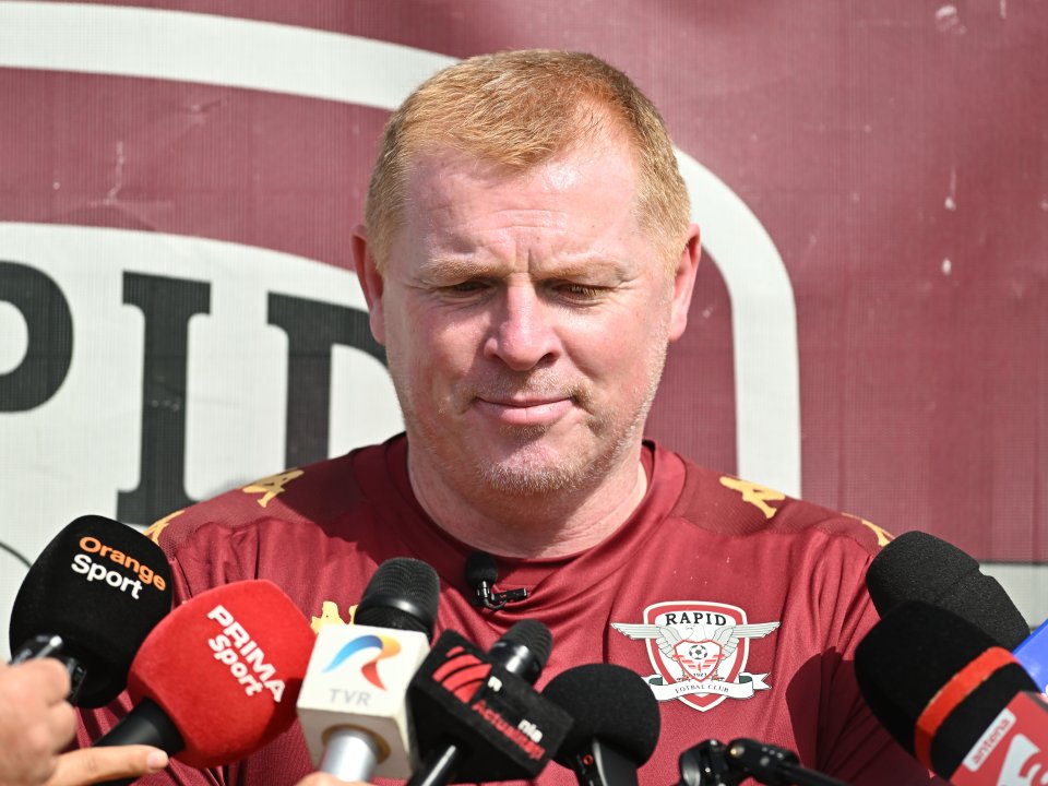 Neil Lennon a semnat un contract cu Rapid până în 2026