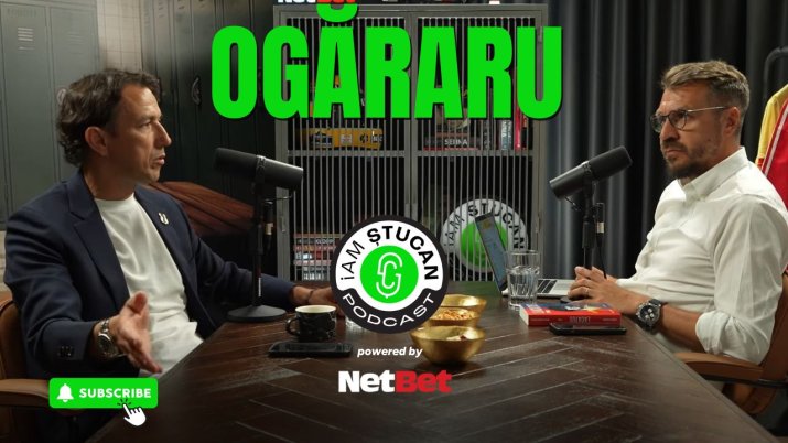 George Ogăraru a fost invitatul lui Costin Ștucan la podcastul iAMsport.ro