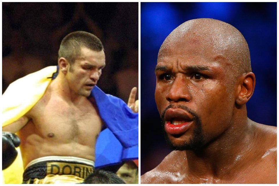 Leonard Doroftei și Floyd Mayweather, doi mari pugiliști