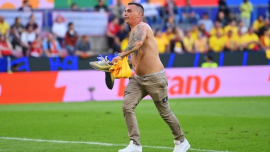 UEFA n-a stat la discuții cu fanul care a venit să recupereze adidașii la meciul cu Belgia + Mesaj amuzant pentru Nicușor Stanciu