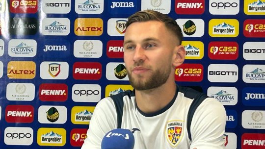 Drăguș, întrebat de un posibil "blat" la România - Slovacia. Atacantul tricolorilor a răspuns imediat