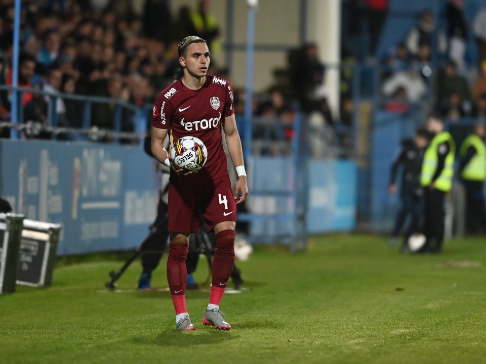 Cristi Manea era jucător la CFR Cluj din septembrie 2020