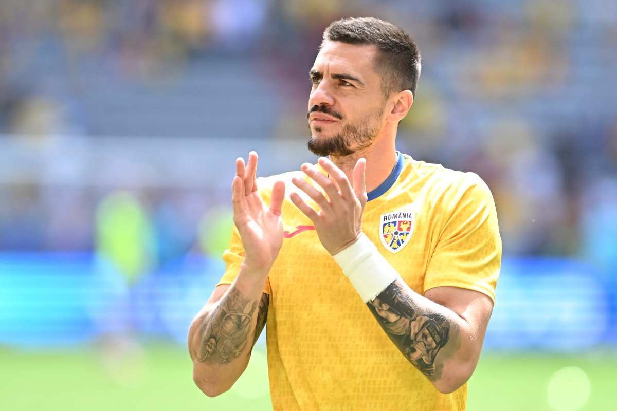 Andrei Burcă, jucătorul naționalei României