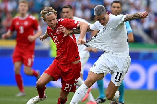 Situație incredibilă la EURO 2024! Danemarca termină peste Slovenia după ce s-a luat în calcul al 9-lea criteriu de departajare