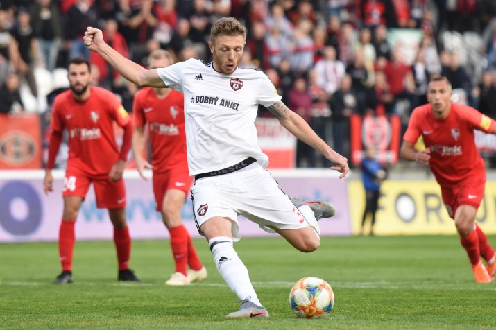 Bogdan Mitrea în perioada când evolua la Spartak Trnava