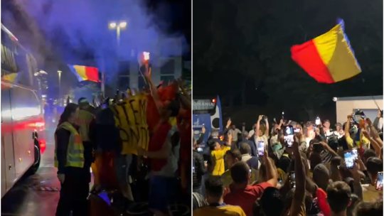 Primire ”incendiară” pentru jucătorii României, după remiza cu Slovacia! Cum i-au întâmpinat fanii pe ”tricolori” la hotel + Reacția fabuloasă a acestora