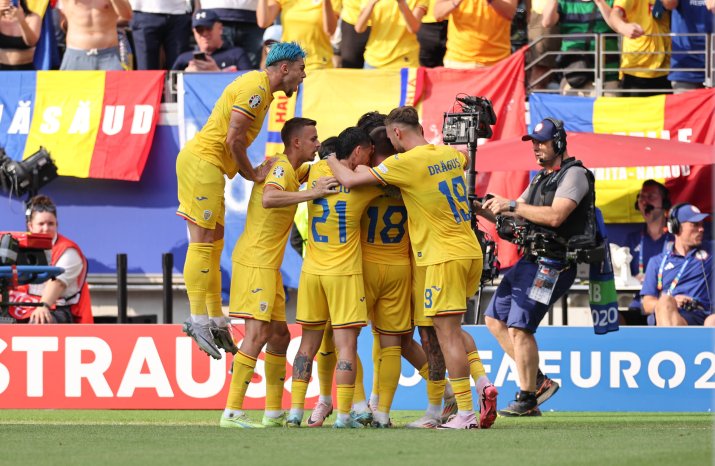 Tricolorii au scris istorie la Euro 2024 cu prima participare la turneul final continental în care termină grupa pe primul loc