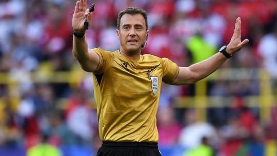 Centralul care i-a enervat pe Bellingham și Haaland arbitrează România. Pe cine a delegat UEFA la confruntarea din optimile de finală ale EURO 2024 contra Olandei