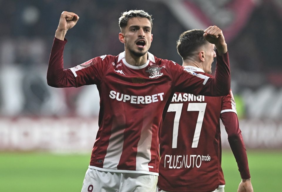 Albion Rrahmani a fost golgheterul Rapidului în ultimul sezon