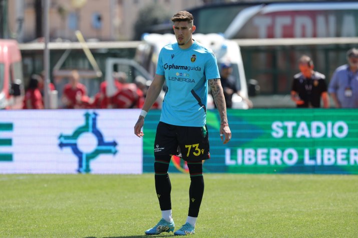 Andrei Mărginean, evoluând pentru Ternana în Serie B