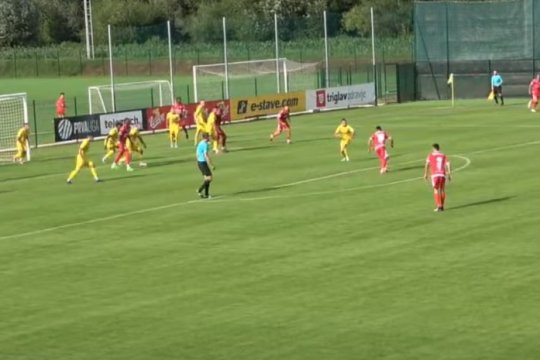 Dinamo are decar! Cătălin Cîrjan, gol superb în amicalul cu Domzale. Hakim Abdallah, hat-trick