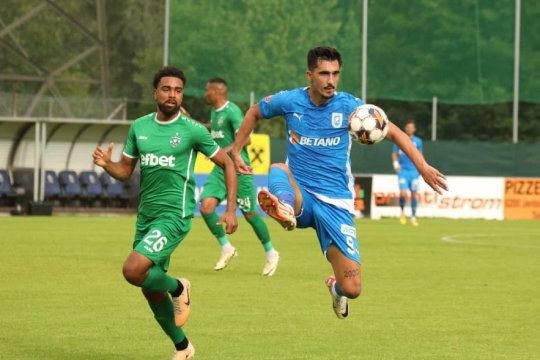 Universitatea Craiova, fără replică în fața bulgarilor de Ludogorets! CFR Cluj, victorie din penalty
