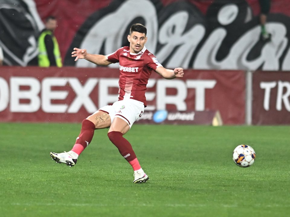 Iulian Cristea a jucat un sezon la Rapid