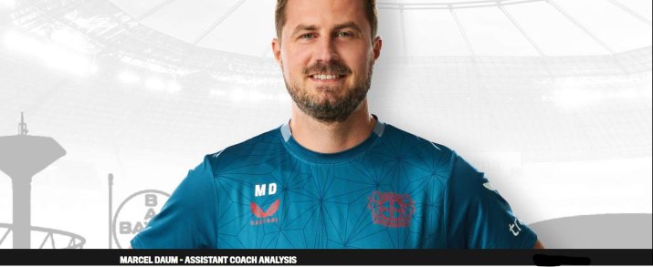 Marcel Daum lucrează la Bayer Leverkusen din sezonul 2018/2019