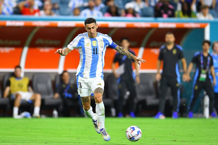 Di Maria a câștigat trofeul Copei America cu Argentina în 2021